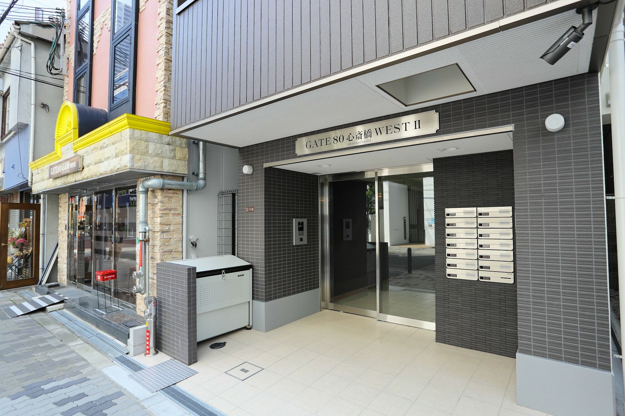 Apartmán Gate80 Shinsaibashi West Ⅱ Ósaka Exteriér fotografie